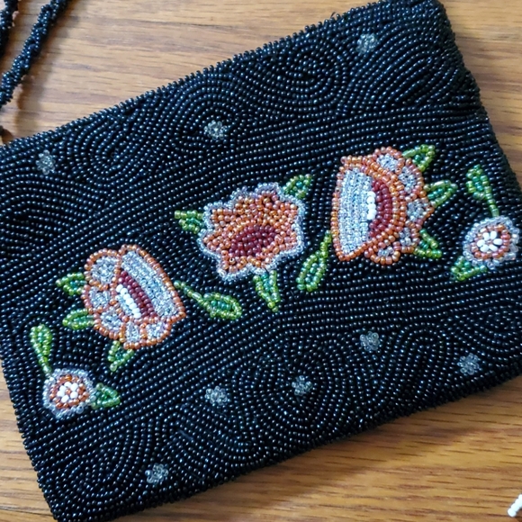 Set of 2 Small Beaded Bags - Picture 2 of 4